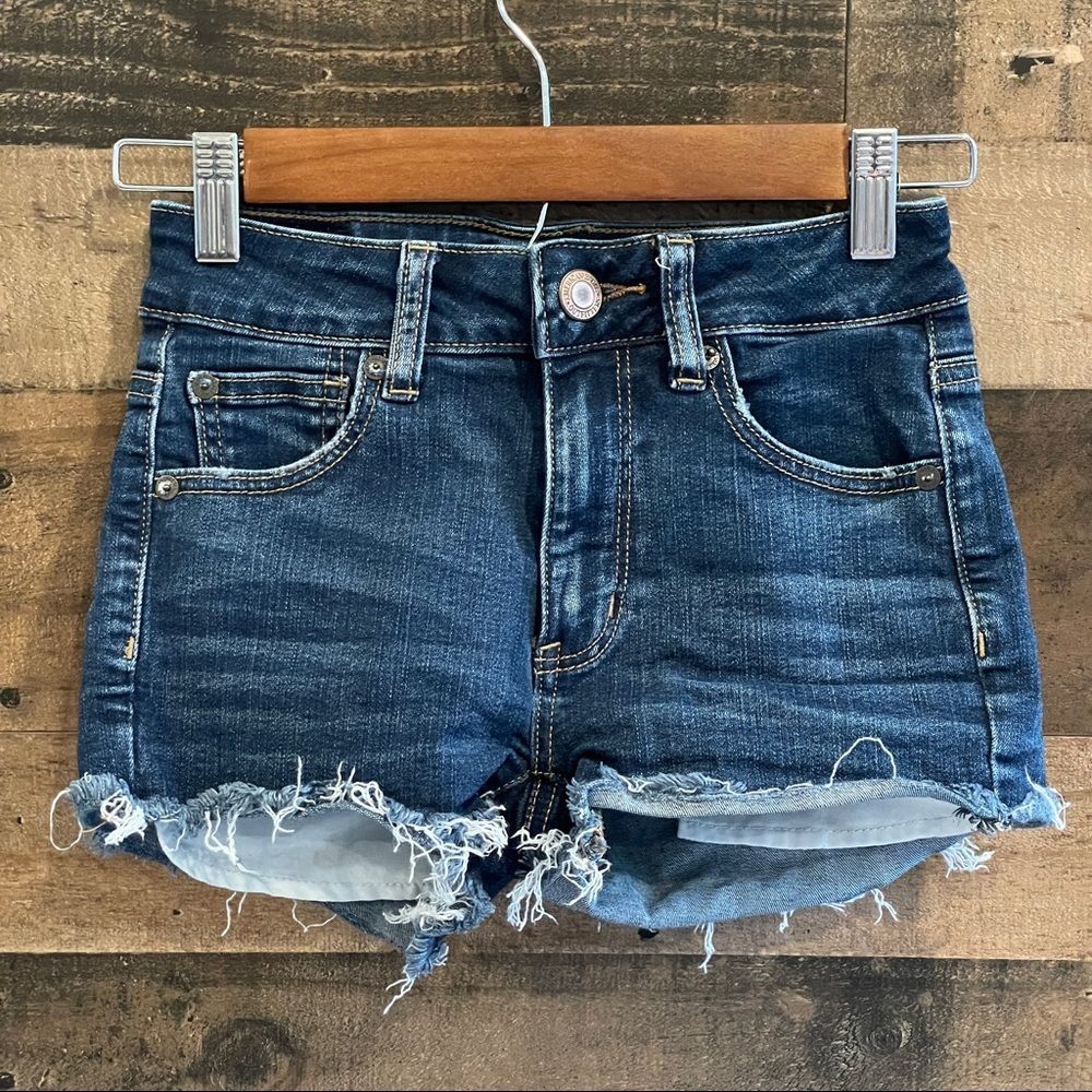 •American Eagle Outfitters Distressed Jean Shorts